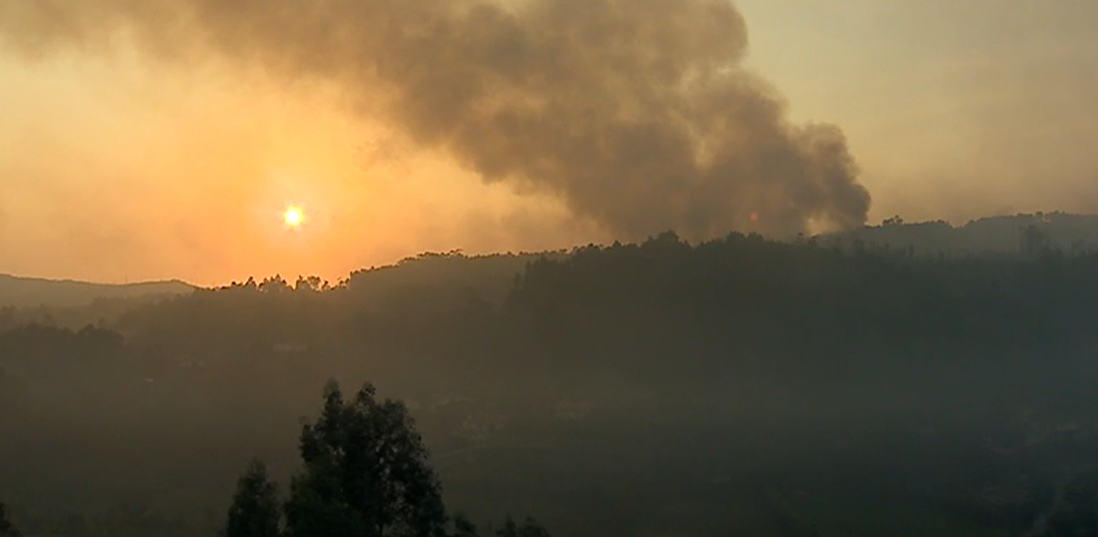 Incêndio em Póvoa do Lanhoso