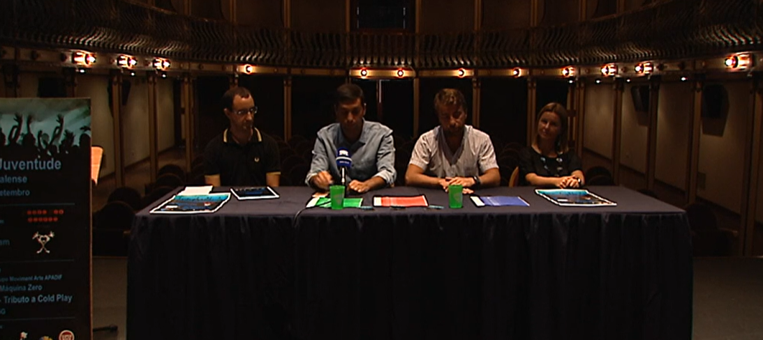 Apresentação do “Festival da Juventude”