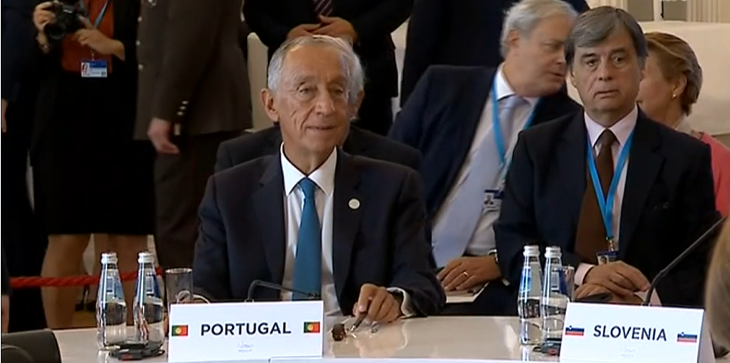 Marcelo Rebelo de Sousa na Letónia