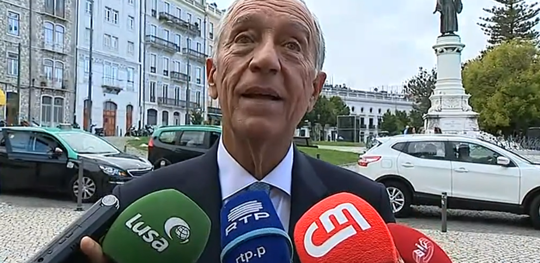 Reação de Marcelo Rebelo de Sousa