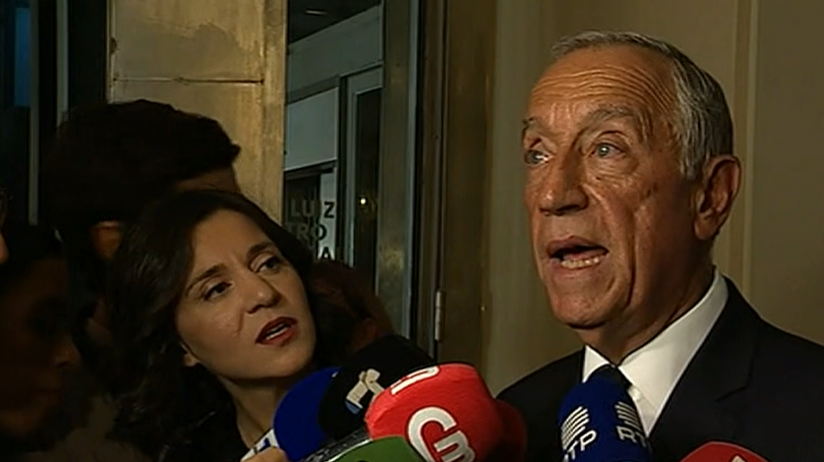 Marcelo Rebelo de Sousa sobre operação Húbris