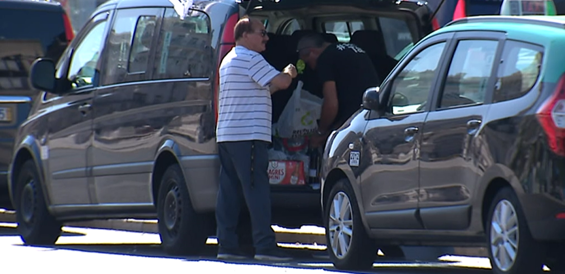Protesto dos taxistas