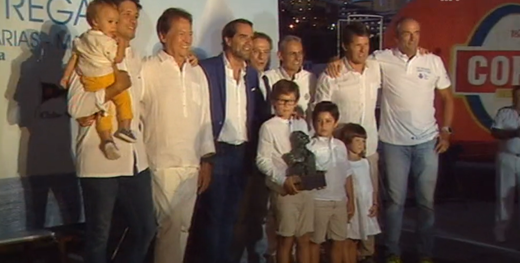 Entrega de prémios da regata Canárias – Madeira