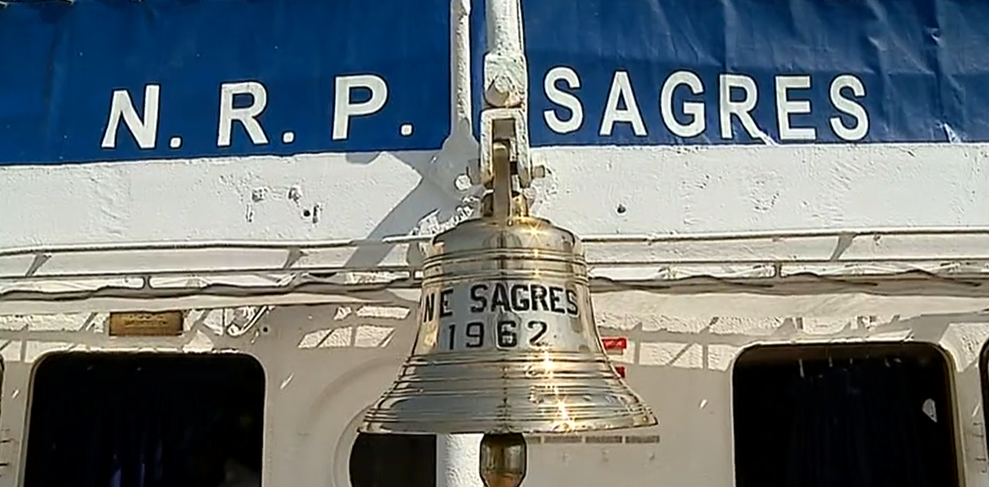 Navio Escola Sagres em Faro