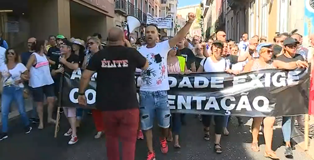 Protesto dos taxistas