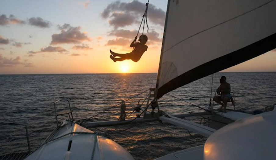 Velejadores de palmo e meio