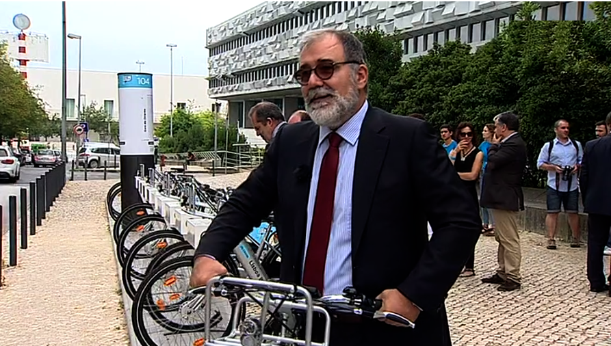 Rede de bicicletas partilhadas da EMEL