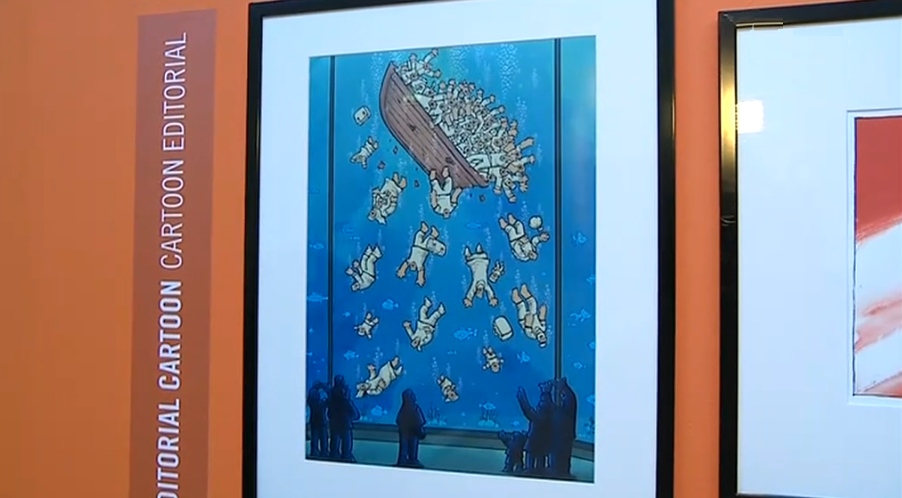 Exposição “World Press Cartoon”