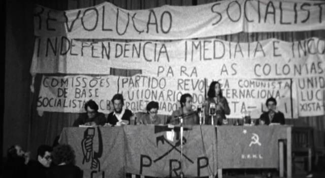 1º Comício da Extrema Esquerda na Voz do Operário em Lisboa