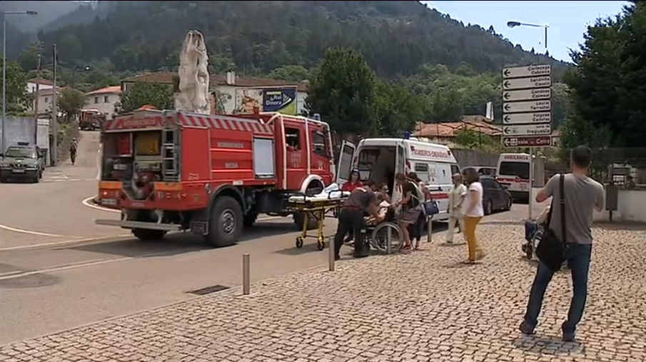 Desalojados dos incêndios em Góis