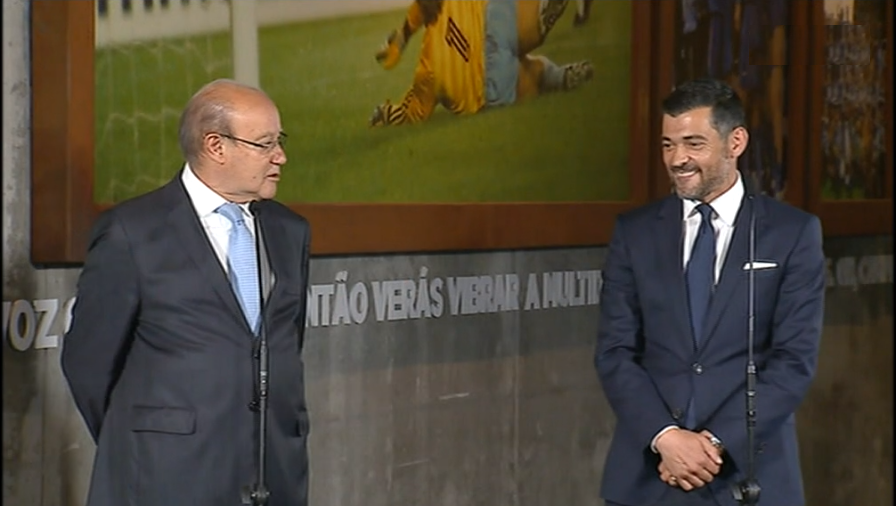 Declarações de Pinto da Costa e Sérgio Conceição