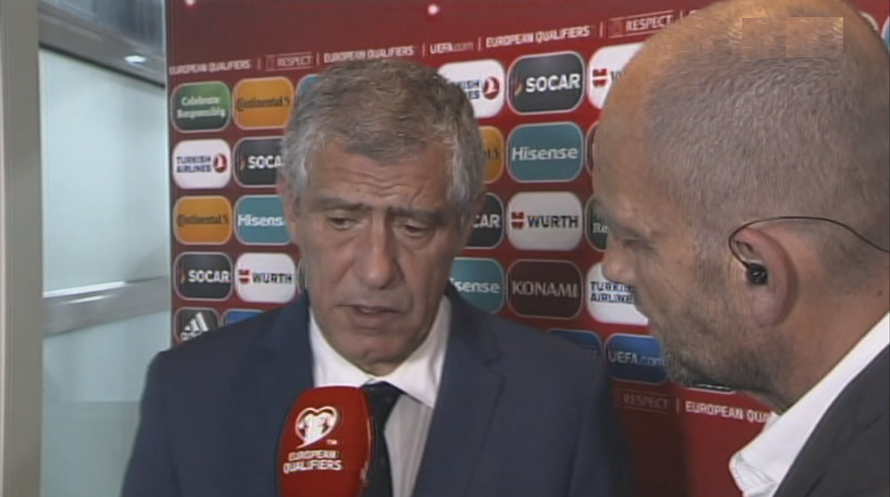 Declarações de Fernando Santos