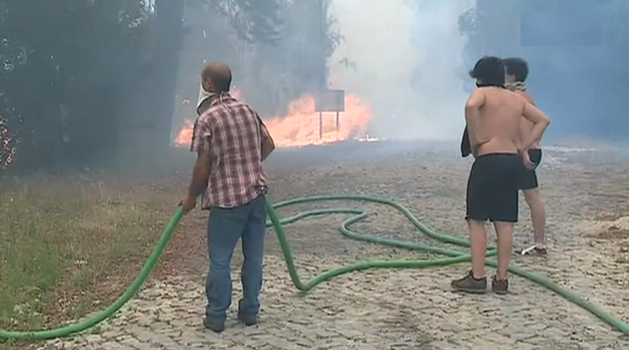 Aldeias afetadas pelo incêndio de Pedrogão Grande