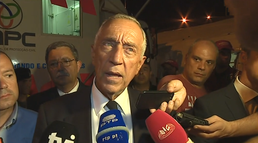 Incêndio florestal em Avelar