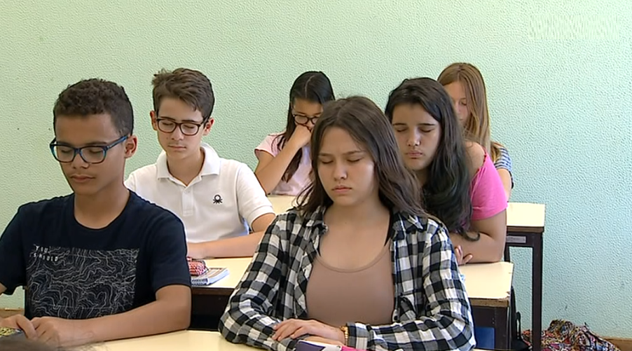 Meditação na Escola