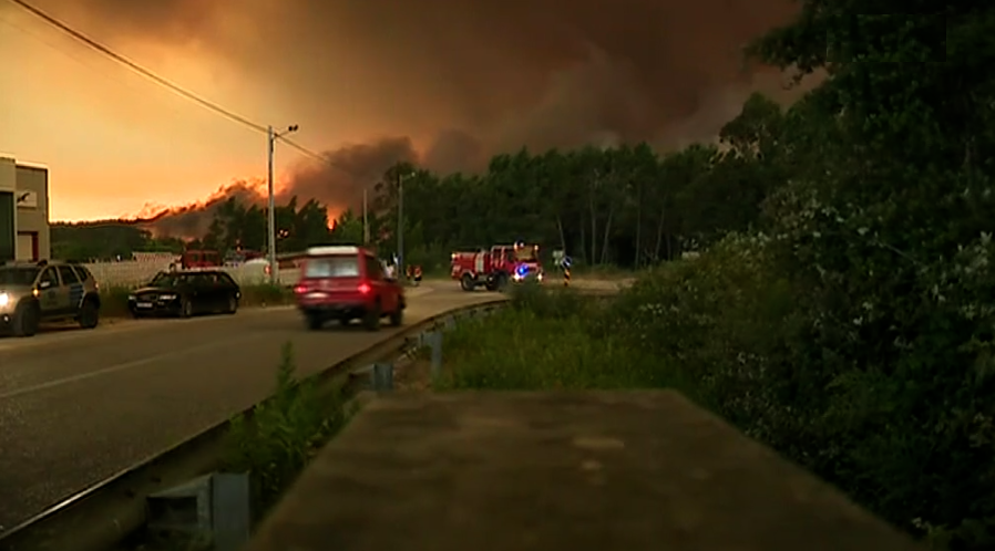 Incêndio de Pedrógão Grande causado por trovoada