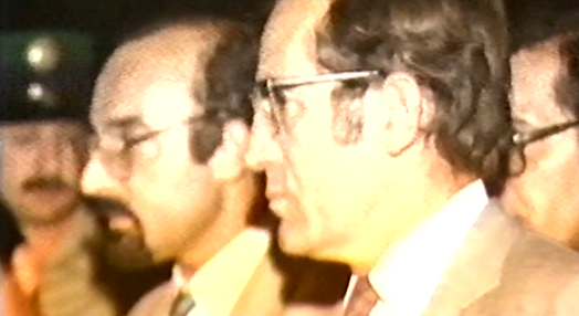 António Ramalho Eanes e Mário Soares em Alcafache
