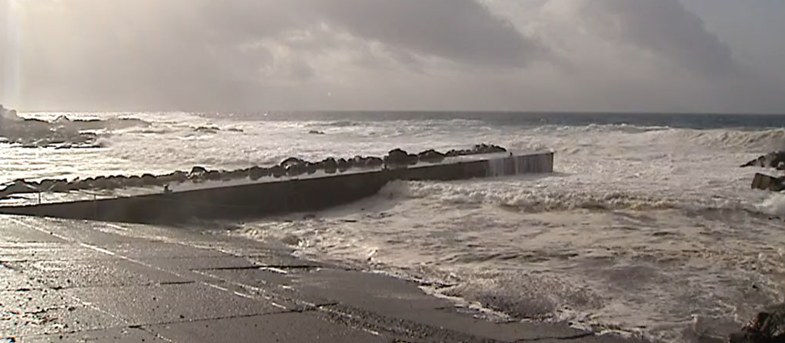 Tempestade Helene na Ilha do Faial