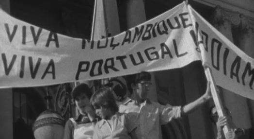 Manifestação de apoio à FICO em Lourenço Marques