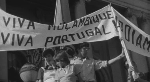 Manifestação de apoio à FICO em Lourenço Marques