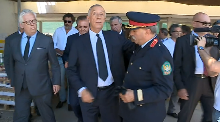 Marcelo Rebelo e Sousa em Castanheira de Pêra