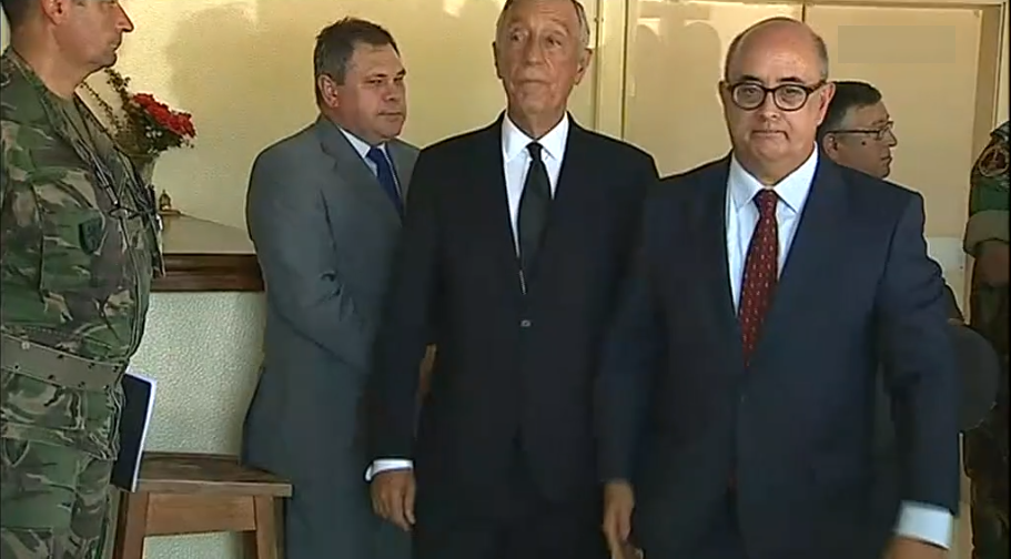 Marcelo Rebelo de Sousa em Tancos