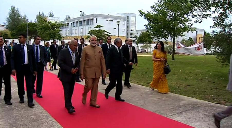 Visita de Narendra Modi a Lisboa