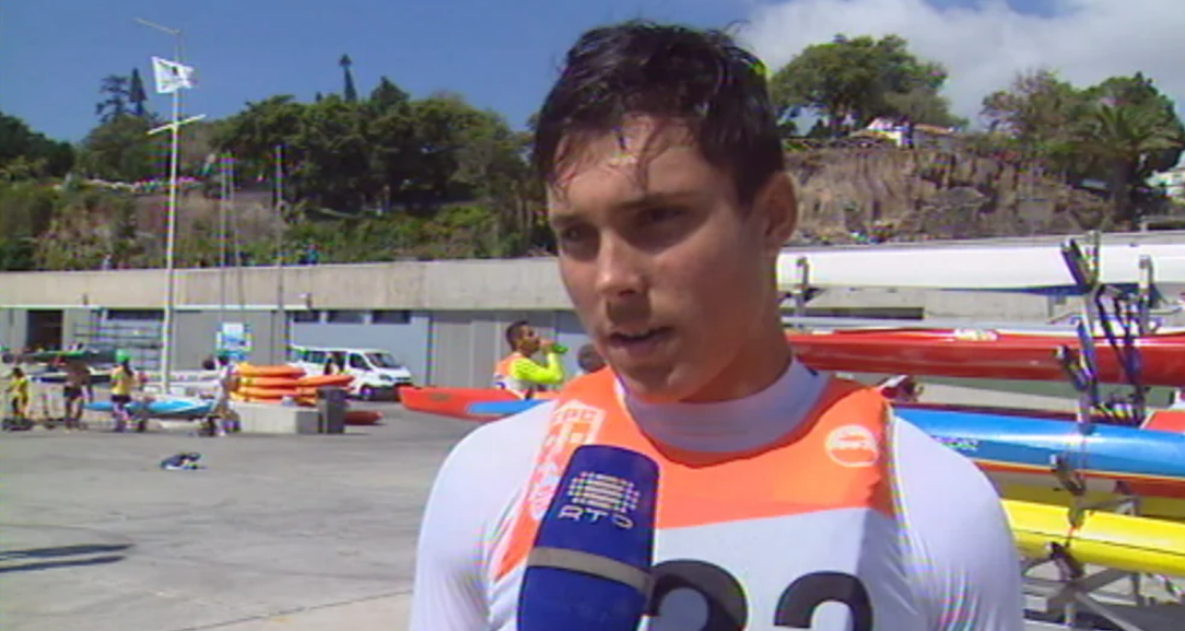 Canoísta Bernardo Pereira ganha medalha de bronze