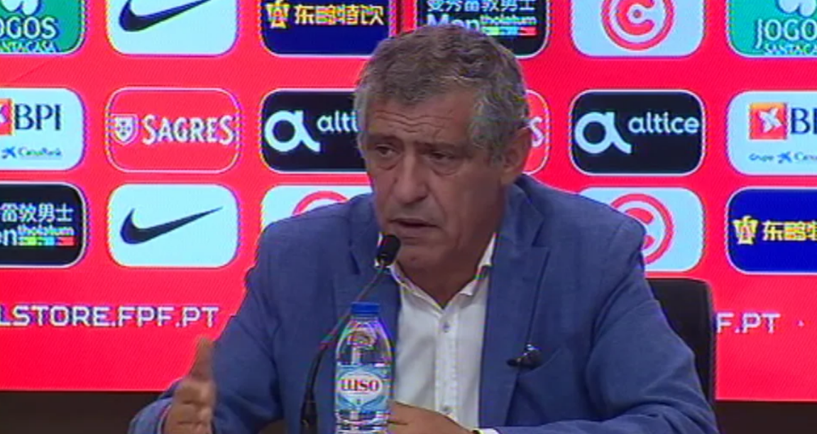 Declarações de Fernando Santos