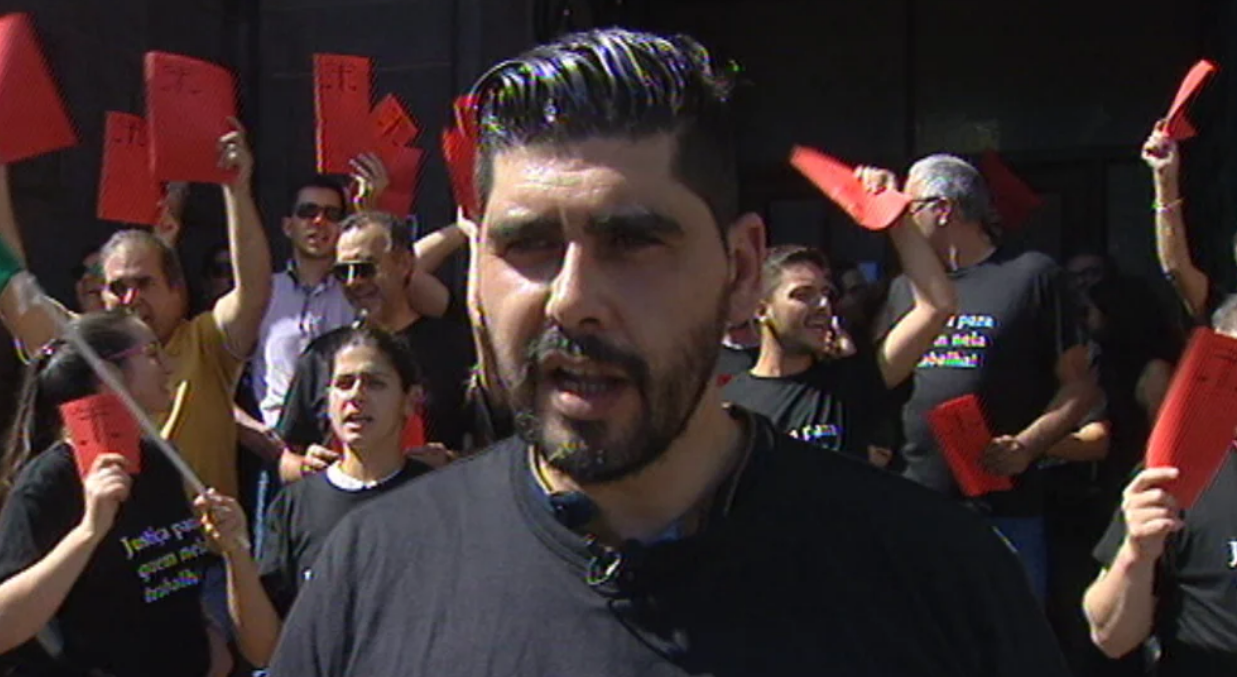 Manifestação de oficiais de justiça