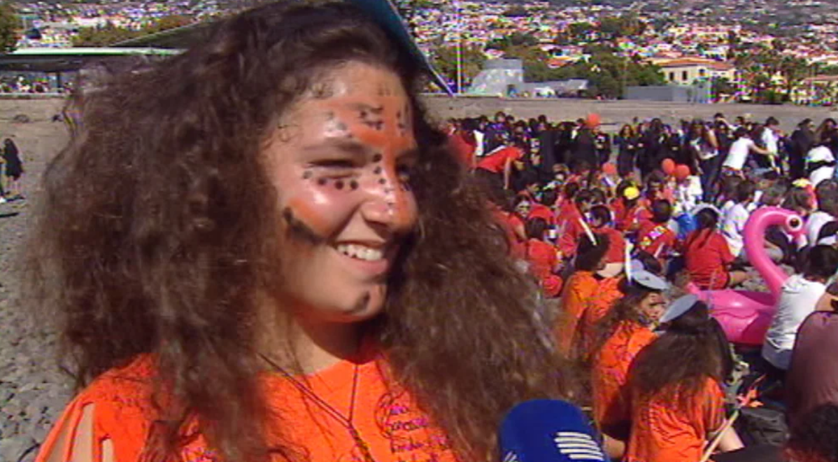 Cortejo dos caloiros da Universidade da Madeira