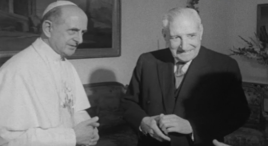 Audiência do Papa Paulo VI com António de Oliveira Salazar