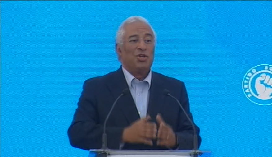 António Costa na apresentação da candidatura da coligação “‘Confiança”