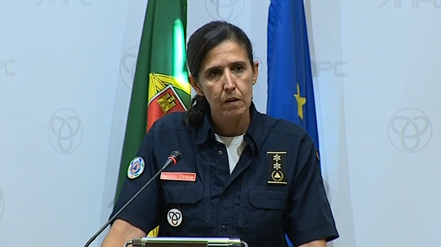 Conferência de imprensa da ANPC