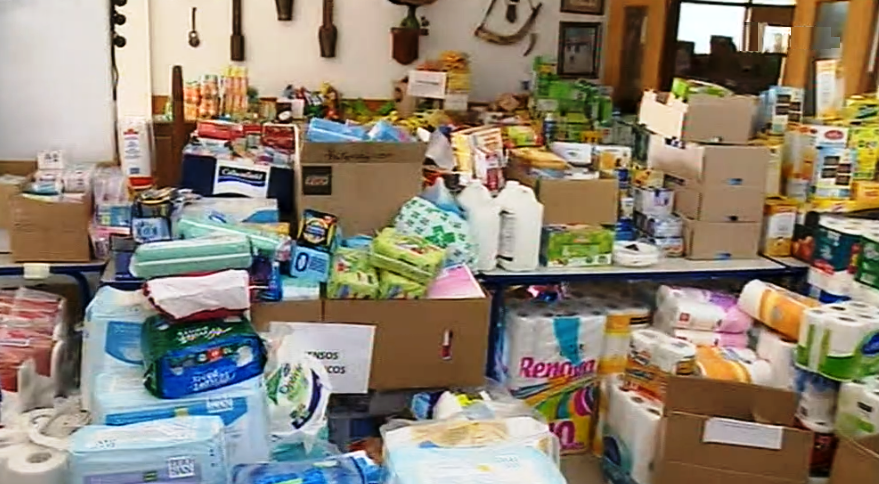 Cabazes de apoio às vítimas de Pedrógão Grande