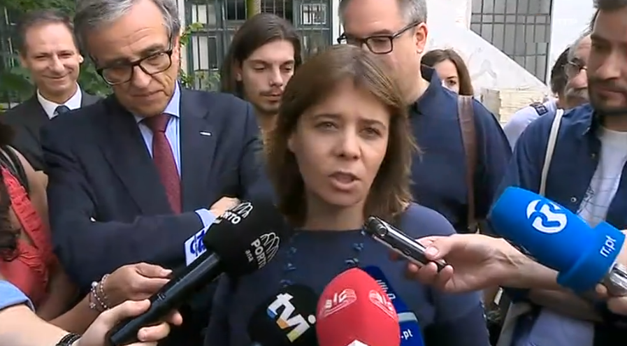 Reação de Catarina Martins às demissões no Governo