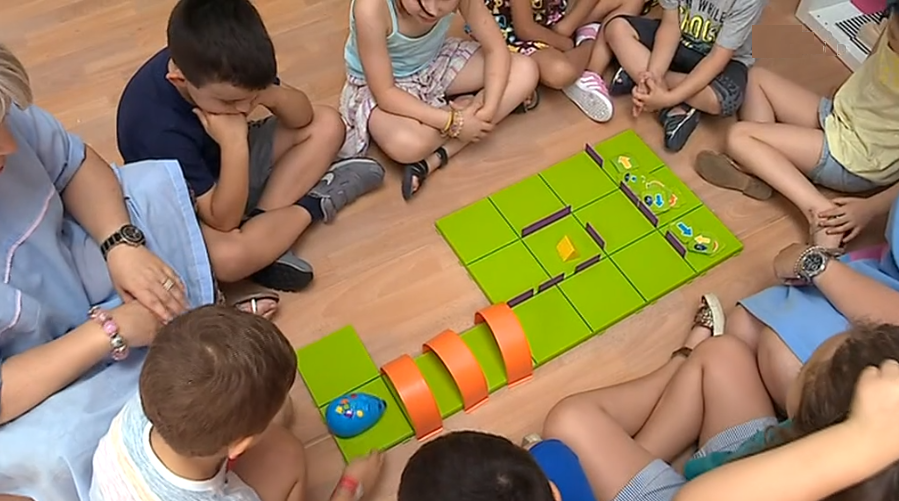 Robôs educativos premiados em Peso da Régua I