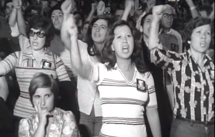 Comício de Apoio e Solidariedade ao Povo Chileno em Lisboa