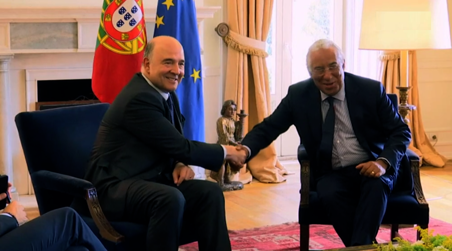 Pierre Moscovici otimista com a economia nacional