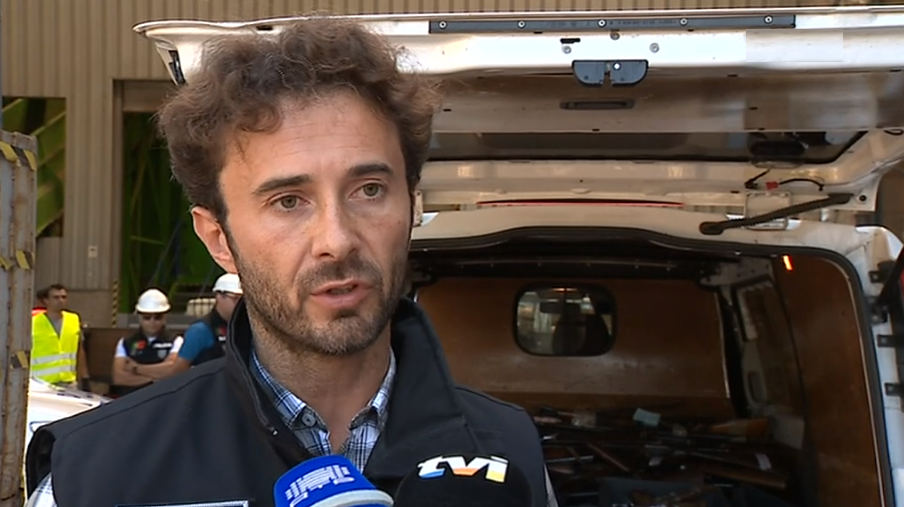 Destruição de armas na Maia