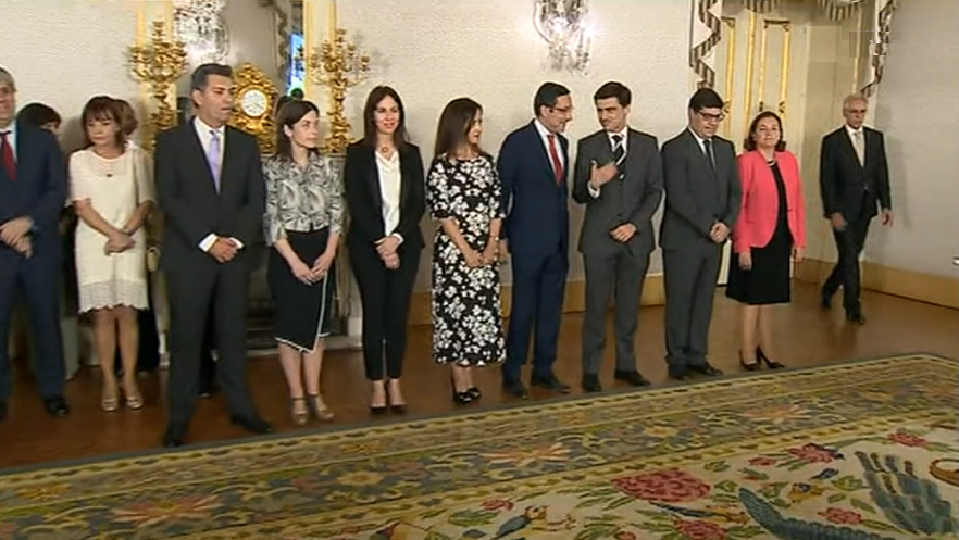 Cerimónia de tomada de posse de secretários de Estado