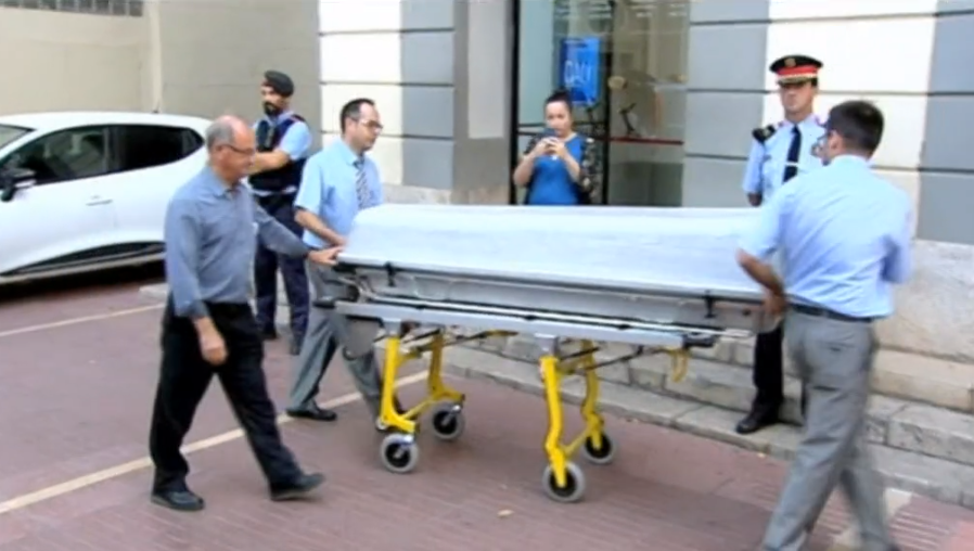 Exumação do corpo de Salvador Dali