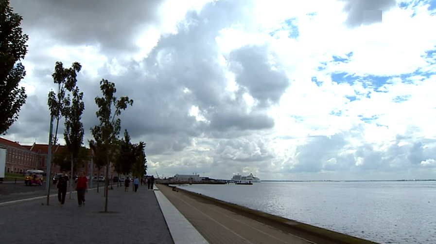 Previsão de chuva no Verão