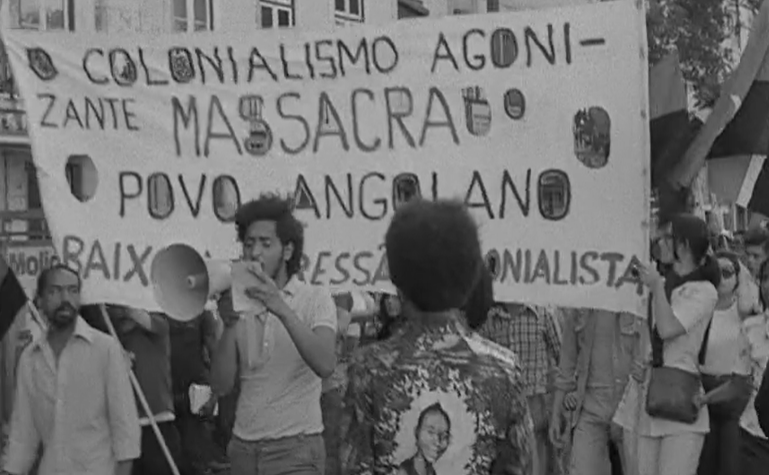 Manifestação de apoio à descolonização