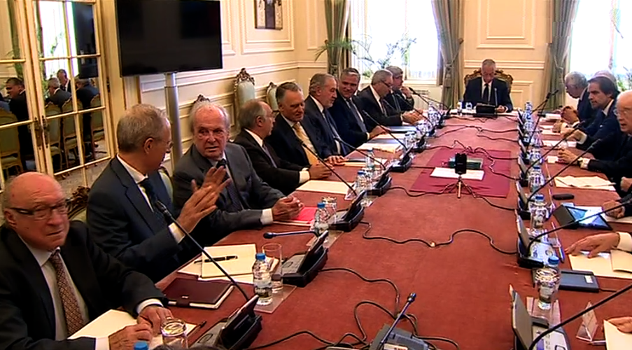 Reunião do Conselho de Estado e do CSDN