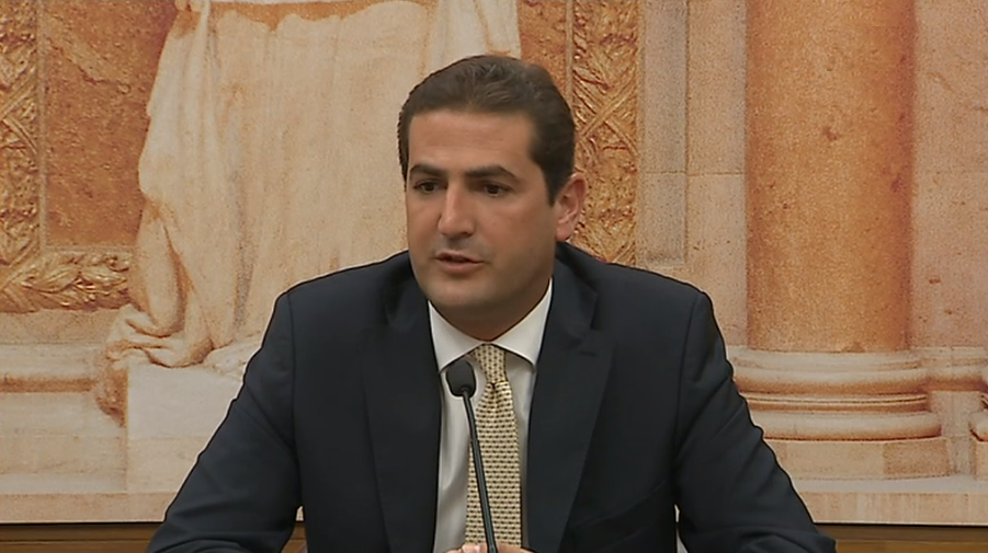 Conferência de imprensa de Hugo Soares