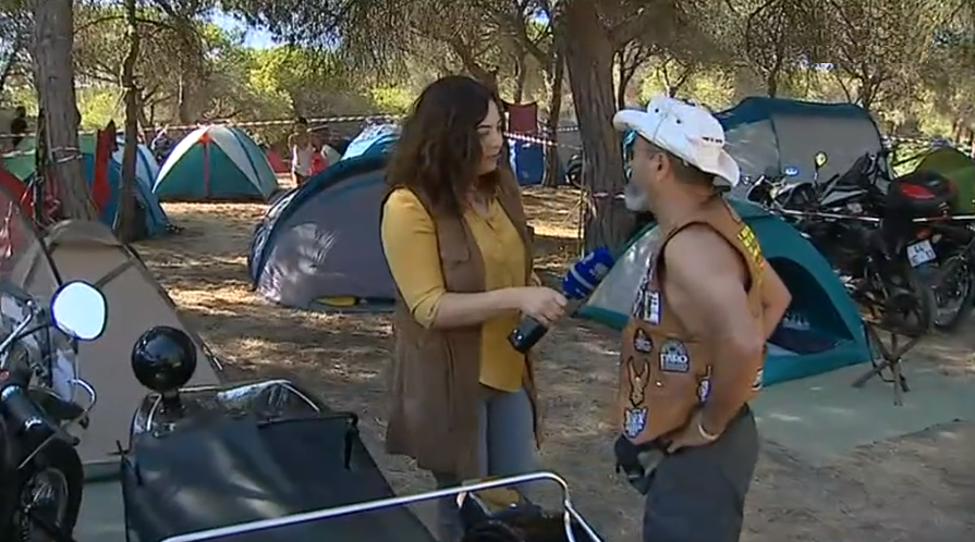 Concentração motard em Faro