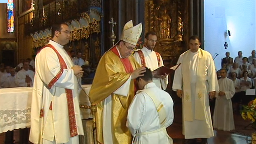 Ordenação do diácono Carlos Amaral na Sé do Funchal