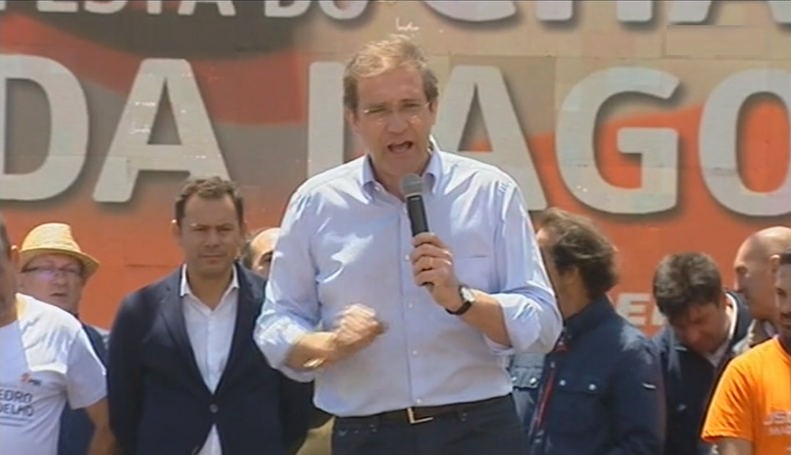 Pedro Passos Coelho na Festa do PSD