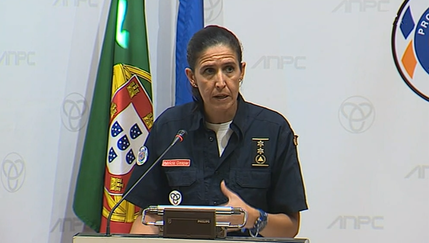 Conferência de imprensa da ANPC